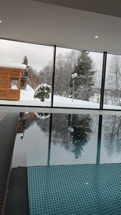 Studio 20Qm Mit Balkon Und Innenpool - 22010 Шлухзее Екстериор снимка